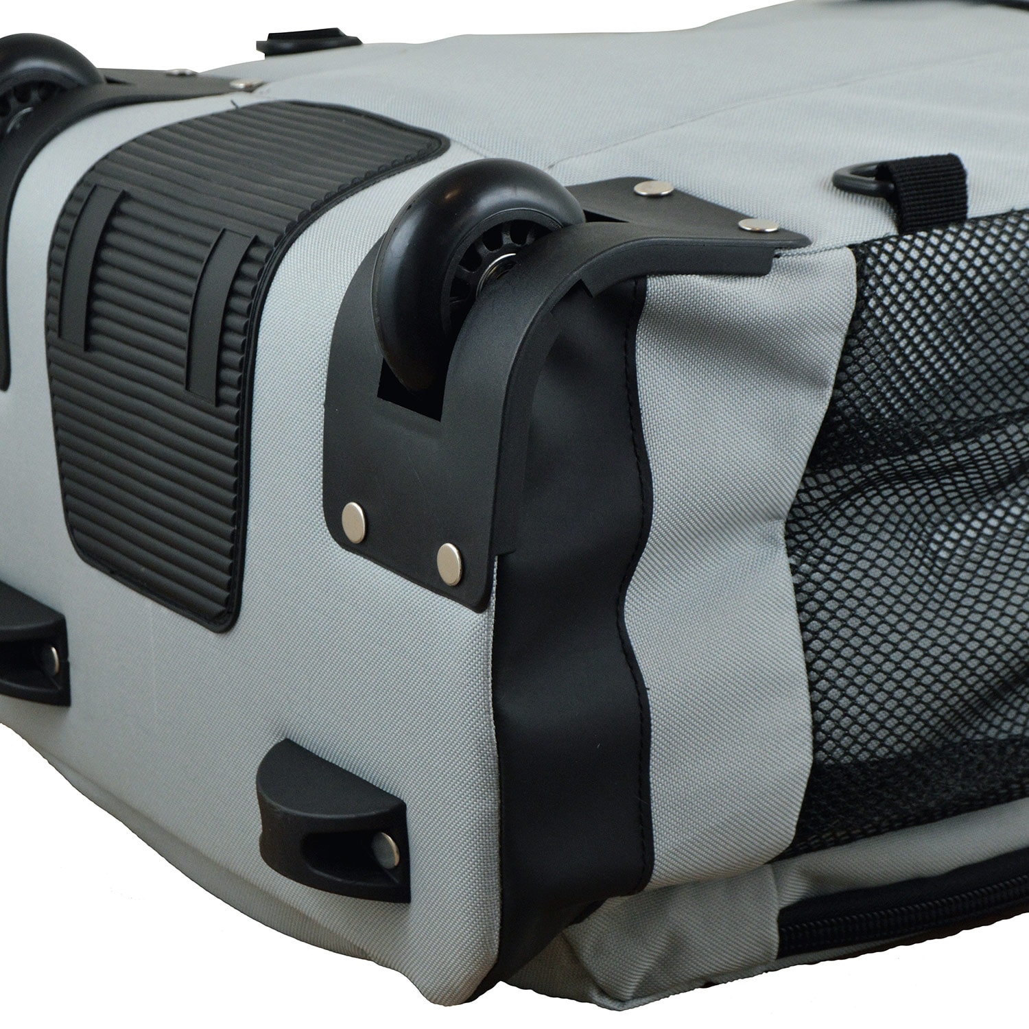MOJO Gray New York Jets 19'' Premium Wheeled Backpack - image 4 of 6
