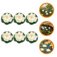 thumbnail image 3 of 6Pcs Garden Lotus Floating Decor Pond Fake Lotus Flower Craft Simulation Lotus Flower Decor Lotus Decor, 3 of 9