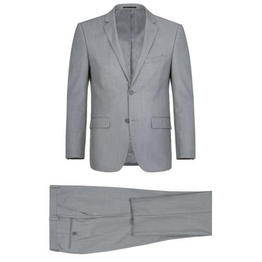 Men's Three Piece Classic Fit Suit - Walmart.com