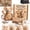 #C, variant on Patchwork Mouse DIY Kit Handmade Sewing Craft Set with Floral Fabric Pattern & Instructions Complete Felt Stuffed Animal Creative Beginner-Friendly Hobby Project for Home Decor Gift Making(#B)