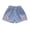 Blue-08, variant on Mitankcoo Cotton Jean Shorts for Girls Bow Decoration Elastic Waist Jorts with Pockets Summer Casual 2-13Y