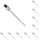 thumbnail image 1 of Speravity Sonda de rosca de acero inoxidable premium para detección de temperatura Termopozo de rosca de acero inoxidable 304 304 8x200 mm 304 8x200mm 10Conjunto, 1 of 6