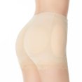 thumbnail image 2 of Defitshape Women's Thigh Slimmer Butt Lifter Plus Size Shapewear Slip Shorts for Under Dress Underwear Tummy Control Seamless Padded Lace Stomach Hip Dip Shaper Panties High Waisted Nude 3X-Large, 2 of 4