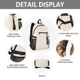 thumbnail image 4 of JIALIOU 14" Laptop Backpack Waterproof Airline Approved Stylish Casual Daypack for Travel Business College Work, Apricot, 4 of 8