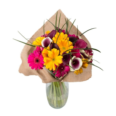 Violet Divinity Bouquet with Burlap – Farm Direct Fresh Cut Flowers – 32 Stems Violet Divinity Bouquet with Burlap – Farm Direct Fresh Cut Flowers – 32 Stems