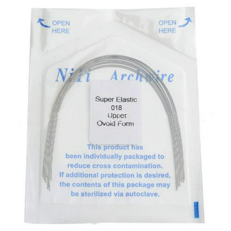 10Pcs/pack Upper/lower Teeth Arch Wire Round Wireorthodontic Super