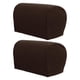 thumbnail image 2 of 2 Juegos de para Reposabrazos de Sofá, Almohadillas para Reposabrazos para Silla, Sofá, Sillón, para Reposabrazos Elásticas Ajustables Café oscuro perfecl Fundas de reposabrazos de sofá, 2 of 8