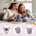 thumbnail image 4 of Figura de juguete NEVERNERVE hecha a mano a ganchillo koala 5x8x9 cm, 4 of 7