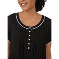 thumbnail image 7 of Aria Women's Raglan Sleeve Scoop Neck 40" Nightgown, Sizes XS to 5X, 7 of 7