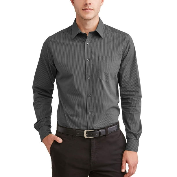 George Men's Flex Dress Shirt - Walmart.com