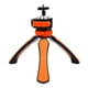 thumbnail image 2 of Mini trípode ligero para teléfono inteligente y cámara pequeña. Soporte de escritorio. naranja, 2 of 6