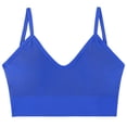 thumbnail image 4 of Sakmal Lift Womens Wireless Bras Blue Bralette Molded Cup Ladies Bras 2X, 4 of 4