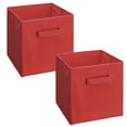 thumbnail image 1 of Cajón de Tela ClosetMaid Cubeicals Rojo 28x26x26 cm Paquete de 2, 1 of 6