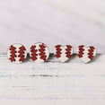 thumbnail image 4 of Cut Wood Round Heart Baseball Bat Gloves Stud Earrings Sports Jewelry Gifts New, 4 of 8