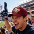 thumbnail image 4 of 250th Anniversary USA Hat, America 250 Merchandise, United States 250th Anniversary Baseball Cap, Patriotic Cap For Men & Casual Celebrations, 4 of 9