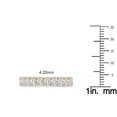 thumbnail image 4 of SZUL Women's Oval Lab Grown Diamond Eternity Band in 14K Yellow Gold (2.88 Carat TW), 4 of 5