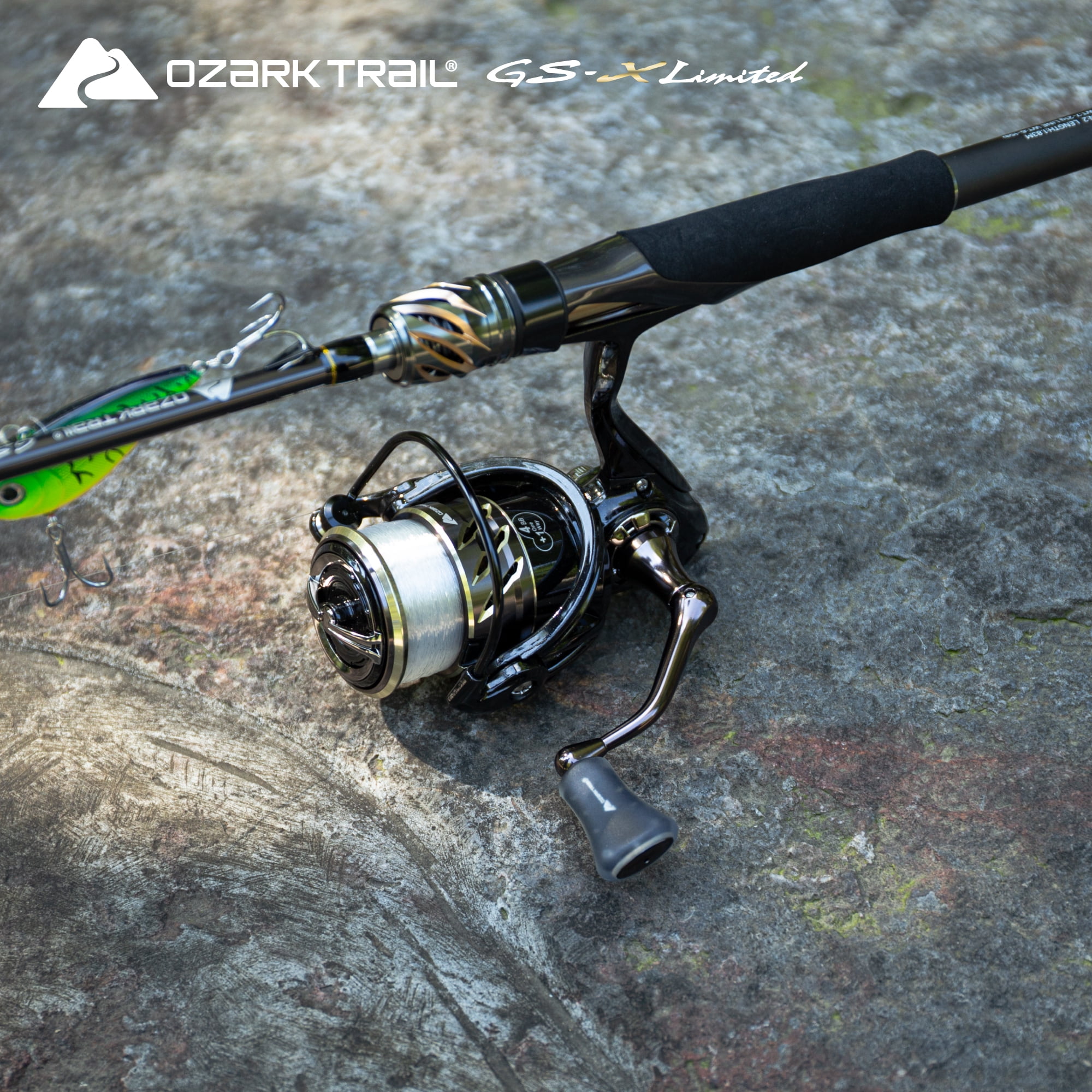Ozark Trail GS-X Limited Spinning Combo, 6'6