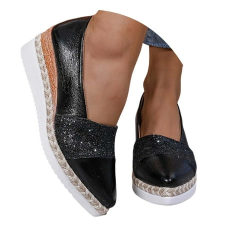 Casual Wedge Sandals for Women Summer Comfort & Style On Woven Platform Espadrille Casual Shoes Breathable Mesh Lightweight Comfortable Walking Footwear Casual Wedge Sandals for Women Summer Comfort & Style On Woven Platform Espadrille Casual Shoes Breathable Mesh Lightweight Comfortable Walking Footwear