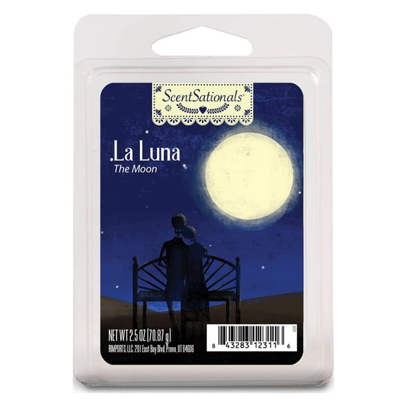 ScentSationals 2.5 oz La Luna (The Moon) Scented Wax Melts, 1-Pack