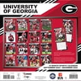 thumbnail image 2 of 2025 12X12 TEAM WALL CALENDAR, GEORGIA BULLDOGS, 2 of 3