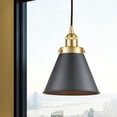 thumbnail image 2 of 616-1PH-SG-M13-BK Innovations Lighting Appalachian - 1 Light Mini Pendant In Traditional Style-9.5 Inches Tall and 8 Inches Wide-Satin Gold, 2 of 2