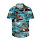 thumbnail image 4 of Blusa y camisa de manga corta con cuello vuelto para hombre, blusa informal de moda con botones y manga corta para hombre, 4 of 5
