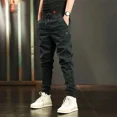 thumbnail image 3 of Pantalones para hombre, nuevos pantalones cargo casuales de primavera y verano para hombre, moda de lujo, estilo coreano, Y2k, vintage, emo, corte regular, 3 of 5