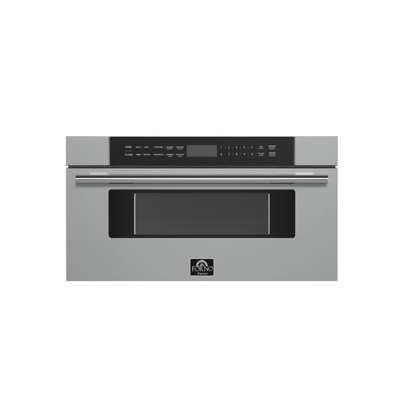 Capoliveri 30 Inch Stainless-Steel 900 Watts Microwave Drawer 1.2 cu.ft.