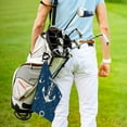 thumbnail image 3 of ONETECH Anchor Blue Ocean Golf Towel - Birthday Gift Golf Gift for Men 1PC, 3 of 7