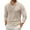 Khaki #002C, variant on Men Long Sleeve Polo Sweater Henley V Neck Knit Polo Shirts 2025 Lightweight Ribbed Golf Shirts Pullover Fall Sweaters,Khaki 2XL
