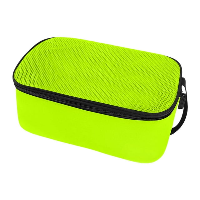 S SERENABLE Soccer Shoe Bag 24.5cm Breathable Storage Organizer for Golf Training Sports Green