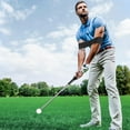 thumbnail image 7 of Telescopic Golf Swing Trainer - Retractable Click Club Trainer for Right-Handed Golfers, Indoor Practice Warm Up Stick for Strength Training, Chipping and Hitting Aid., 7 of 7