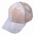 thumbnail image 1 of Mesh Hat Hook And Loop Closure Sun Caps Neutral Accessories, 1 of 5