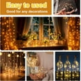 12 Pack Fairy Lights Battery Operated, 7ft 20 Led Mason Jar Lights,Waterproof Firefly Lights