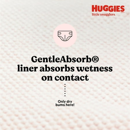 Huggies Little Snugglers Baby Diapers, Size 3, 76 Ct
