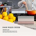 thumbnail image 3 of 3 Pieces Plastic Wrap Dispenser , Food Wrap Cling Film Storage Organizer, Kitchen Aluminum Foil/Foi, 3 of 5