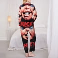 thumbnail image 5 of Lsque Chucky Pattern Long Sleeve Pajama Set for Women - Soft 2-Piece Sleepwear and Loungewear Set with Pockets, Comfy Nightwear, 5 of 8