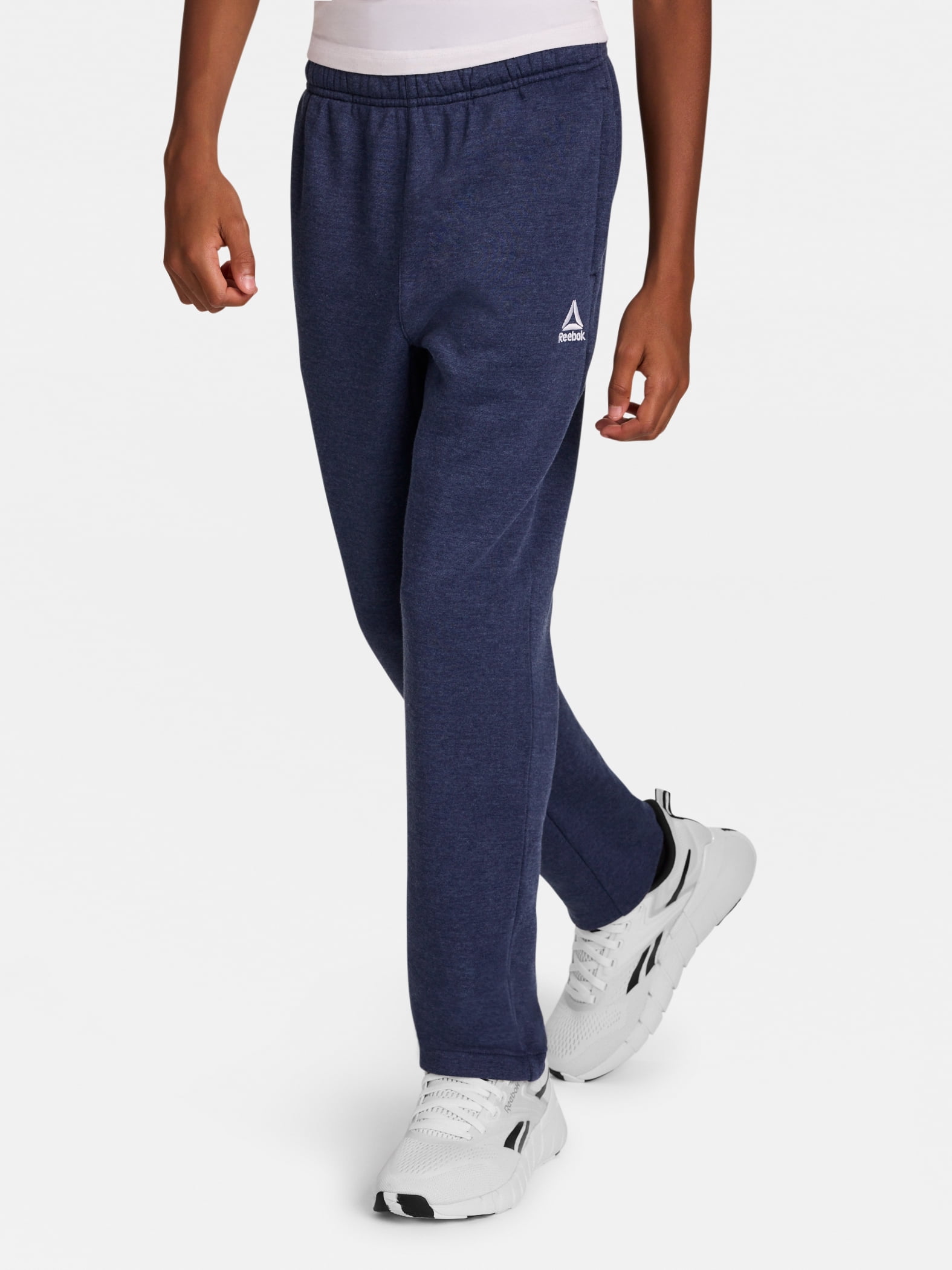 Reebok Boy's Game Day Fleece Open Leg Pant, Sizes 4-18