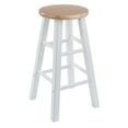 thumbnail image 5 of Winsome Element 2-Piece Counter Stools, Natural & White Finish, 5 of 7
