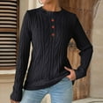 thumbnail image 2 of GUACER Pullover Sweaters for Women Strawberry Embroidered Cable Knit Cute Crewneck Long Sleeve Tops for Fall & Winter, 2 of 6