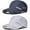 A Style(Navy Blue&Light Grey), variant on TAGVO Sports Mesh Baseball Cap, 2 Pack Summer Breathable Mesh Baseball Sun Cap Sport Quick Drying Hats Unisex Running Visor Cap with Adjustable Buckle Closure