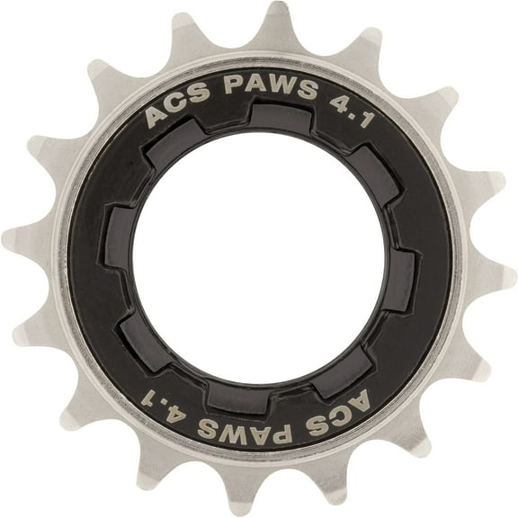 ACS PAWS 4.1 Freewheel 17T 17 Tooth 3/32 Nickel Bike Bicycle Replacement Gear