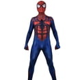 thumbnail image 1 of Disfraz de Spiderman de Ben Reilly para niños y adultos, traje de Halloween, mono de superhéroe, disfraz de matanza Zentai Fivean unisex, 1 of 2