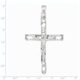 thumbnail image 3 of Designer 14K White Gold Crucifix Pendant (Length=73) (Width=41) Made In United States -Jewelry By Sweet Pea Creations, 3 of 3