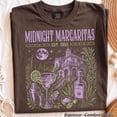 thumbnail image 3 of Vintage Midnight Margaritas Shirt, Retro Spooky Tequila Sweatshirt, Witchy Tee, Fall Halloween Drinking Apparel Gift For Her, 3 of 6