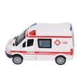 thumbnail image 3 of Coche De Tracción Hacia Atrás, Juego De Vehículos De Emergencia De aleación Con Luz LED Y Efectos De Sonido, Puertas Abatibles De Coche De Juguete De Metal,, 3 of 7