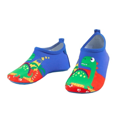 

BESTHUA Cartoon Beach Shoes Soft Potable Non-slip Baby Wading Shoes