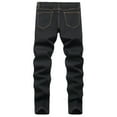 thumbnail image 2 of Keevoom Boy's Skinny Jeans Fit Ripped Distressed Stretch Slim Printed Jeans Pants, 2 of 5