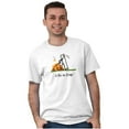 thumbnail image 3 of Raking Leaves Smack Face Funny Men's Graphic T Shirt Tees Brisco Brands X, 3 of 5