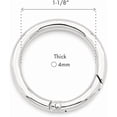thumbnail image 4 of CRAFTME STUDIO Gunmetal 1-1/8" Spring O-Ring Clip (2pcs) – Snap Opening Carabiner Keyring Buckle for Purse & Bag Hardware (SCOS), 4 of 9